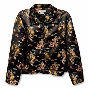 EUC-Urban Outfitters- dragon printed, stunning, lightweight jacket. Men’s size L